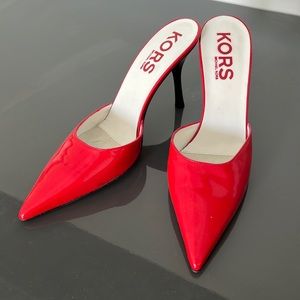 Michael Kors Red Heels